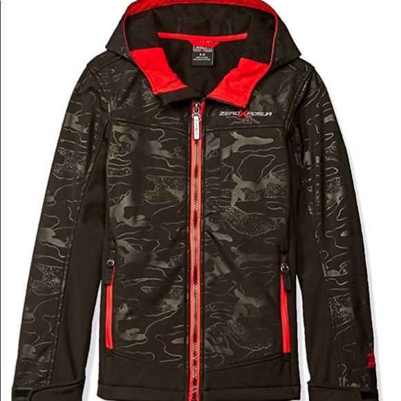 ZeroXposur Other - ZeroXposur- Boys Softshell Jacket, Black Camo